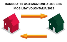 Bando di concorso 2023 per l'assegnazione in mobilità volontaria di alloggi di edilizia residenziale pubblica