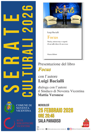 Presentazione del libro "Focus" con l'autore Luigi Bacialli