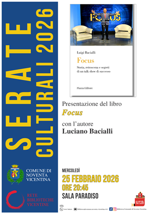 Presentazione del libro "Focus" con l'autore Luciano Bacialli