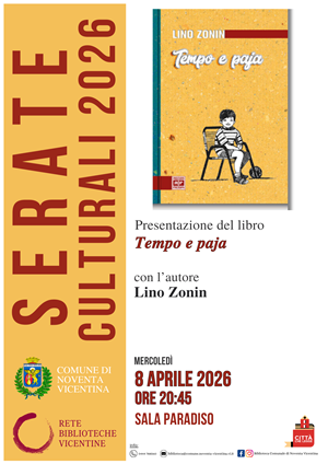 Presentazione del libro "Tempo e paja" con l'autore Lino Zonin