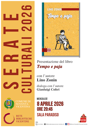 Presentazione del libro "Tempo e paja" con l'autore Lino Zonin