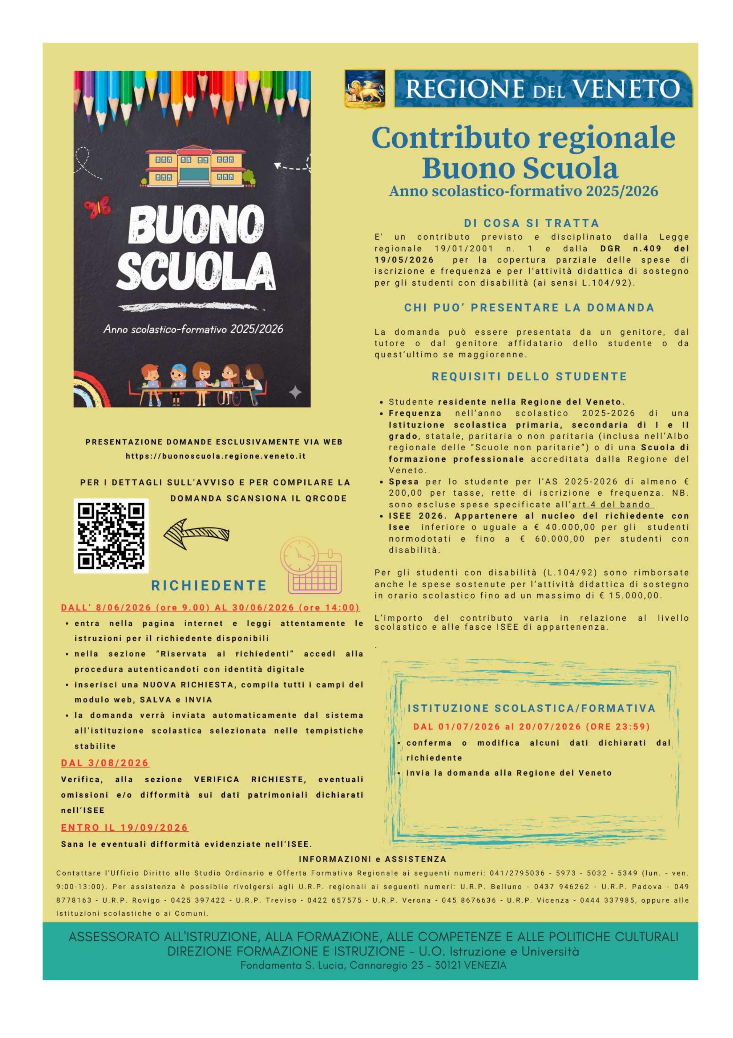 Buona Scuola anno scolastico 2025/2026