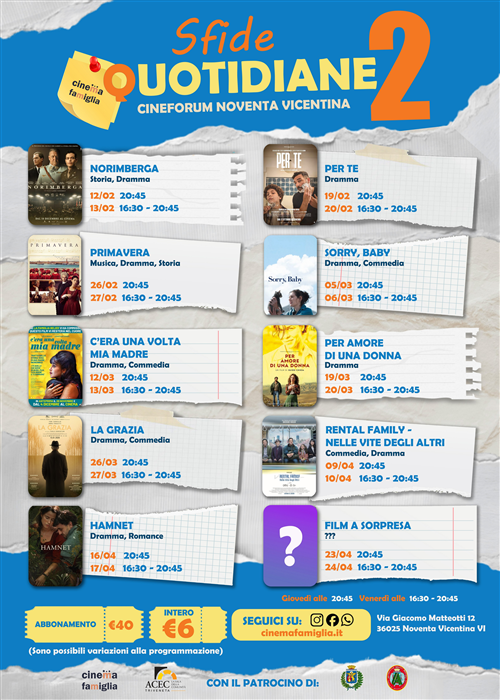 Cineforum Sfide Quotidiane 2