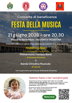 Concerto di beneficenza - Festa della Musica