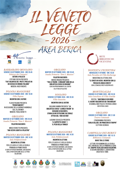 Il Veneto Legge 2026 - Area Berica