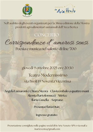 Concerto "Corrispondenze d'amorosi sensi"