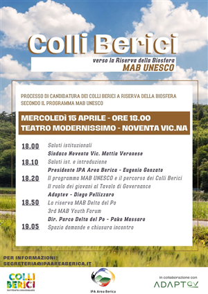 Colli Berici - verso la Riserva della Biosfera MAB UNESCO