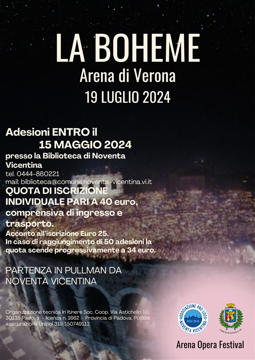 La Bohéme - Arena di Verona