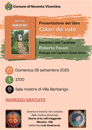 Presentazione del libro "Colore dei volti"