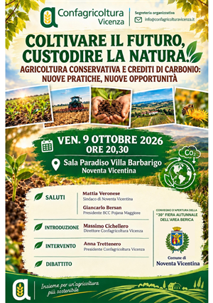 Coltivare il futuro, custodire la natura - Agricoltura conservativa e crediti di carbonio
