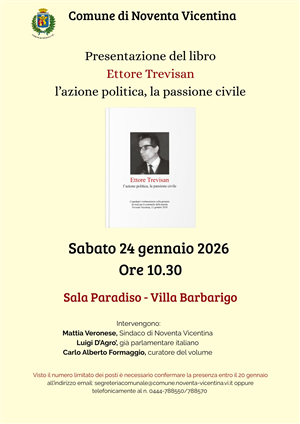 Presentazione del libro "Ettore Trevisan l’azione politica, la passione civile"