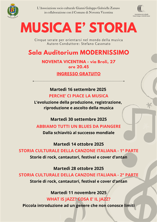 Musica è storia