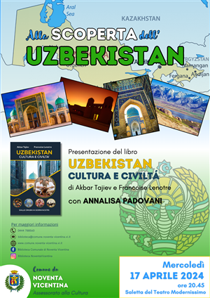 Presentazione del libro UZBEKISTAN: Cultura e Civiltà