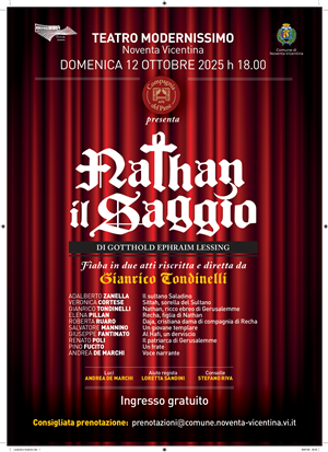 Spettacolo teatrale "Nathan Il Saggio"