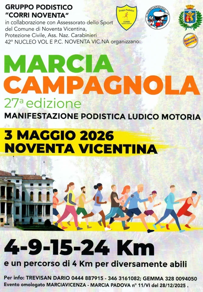 27° Marcia Campagnola