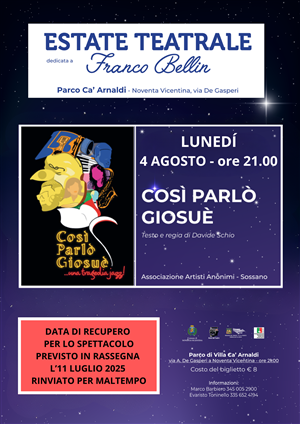 Recupero data "Così parlò Giusuè"