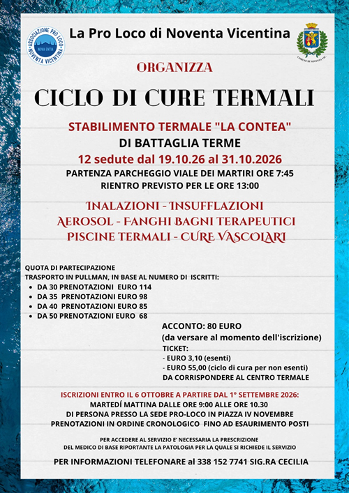 Ciclo di cure termali