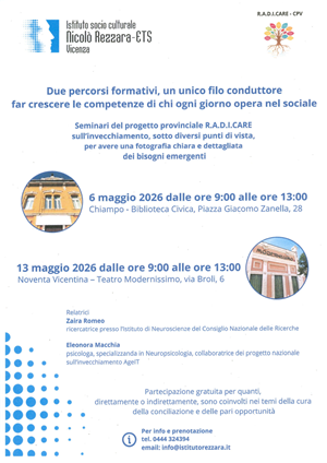 Due percorsi formativi, un unico filo conduttore far crescere le competenze di chi ogni giorno opera nel sociale