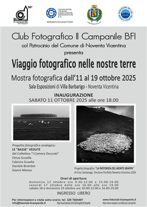 Viaggio fotografico nelle nostre terre