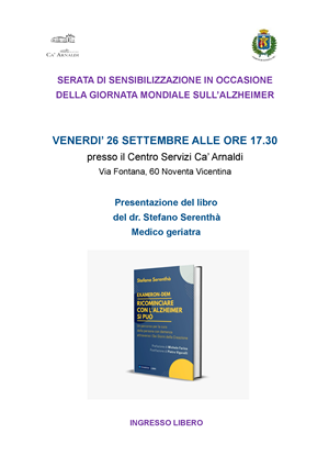 Presentazione del libro "Ricominciare con l'alzheimer si può"